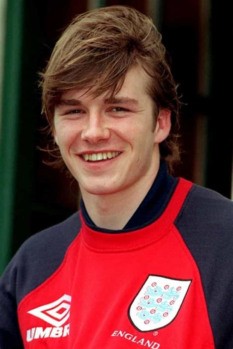 beckham young|david beckham 20 years old.